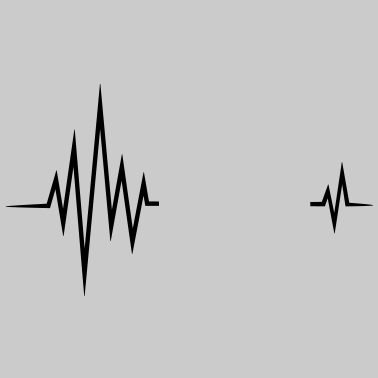 Motiv Dein Text Puls, Frequenz, Herzfrequenz, I love you