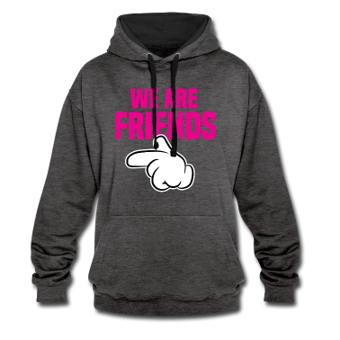 Beste Freunde Geschenke Hoodie - Beste Freunde von drei Wir sind Freunde übrig Geschenk