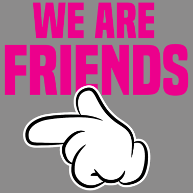 Motiv Beste Freunde von drei Wir sind Freunde übrig Geschenk