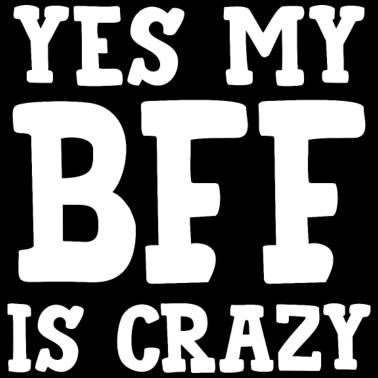 Motiv Crazy BFF- Partnerlook 1