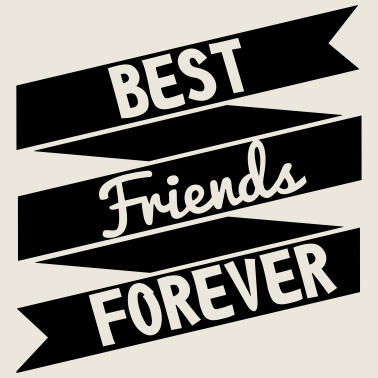 Motiv best friends - beste Freunde