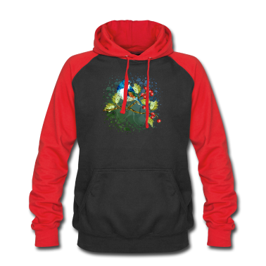 Beste Freunde Geschenke Hoodie - Bunter Vogel
