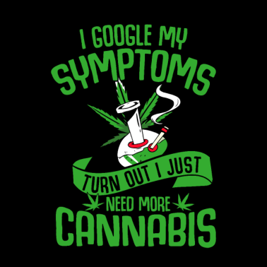 Motiv Lustiges Geschenk Cannabis Weed Marijuana Shirt