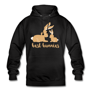 Beste Freunde Geschenke Hoodie - Best Bunnies - beste Freunde