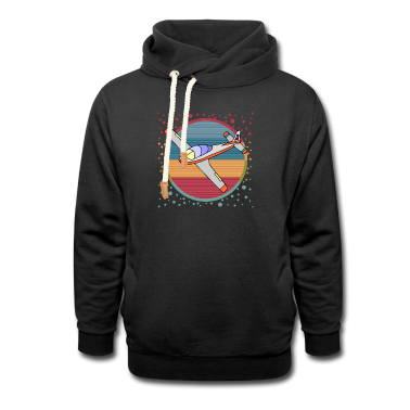 Beste Freunde Geschenke Hoodie - Flugzeug