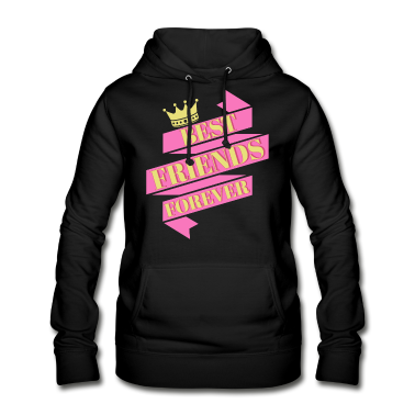 Beste Freunde Geschenke Hoodie - BFF Best Friends Forever - Beste Freunde Pink