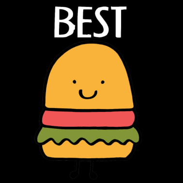 Motiv Best Friends, Beste Freunde, Partnershirt, Burger