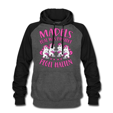 Beste Freunde Geschenke Hoodie - Mädels Pegel Halten Mallorca Sprüche Einhorn Party