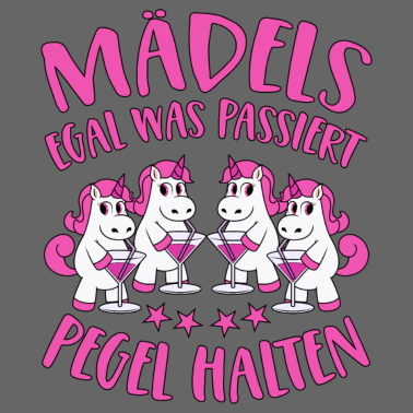 Motiv Mädels Pegel Halten Mallorca Sprüche Einhorn Party