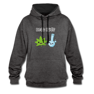 Beste Freunde Geschenke Hoodie - Lustiges Kiffer Weed 420 bestes freunde Geschenk