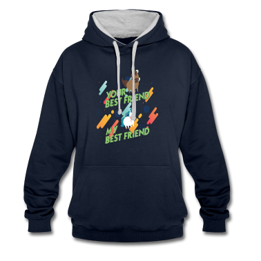 Beste Freunde Geschenke Hoodie - Beste Freunde