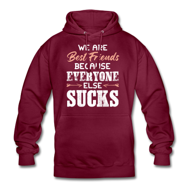 Beste Freunde Geschenke Hoodie - wir sind beste freunde