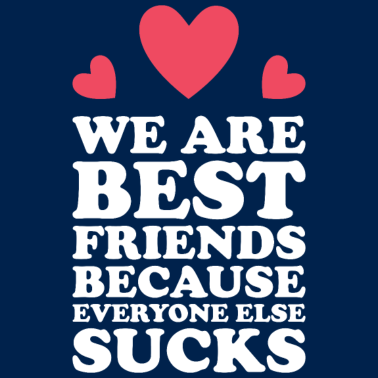 Motiv wir sind beste Freunde