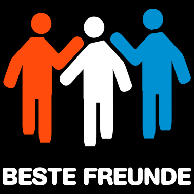 Motiv Beste Freunde