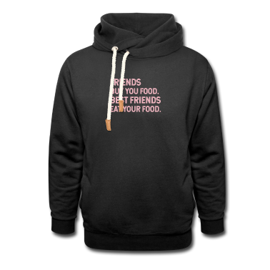 Beste Freunde Geschenke Hoodie - freunde, beste freunde, beste, freundschaft essen