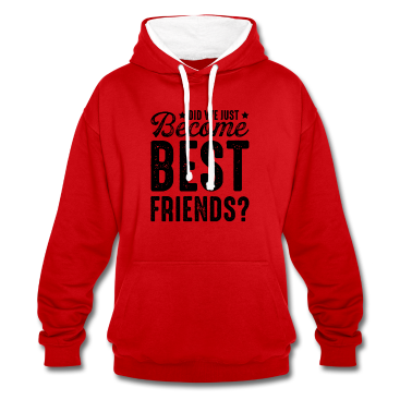 Beste Freunde Geschenke Hoodie - Beste Freunde Freund Freundin