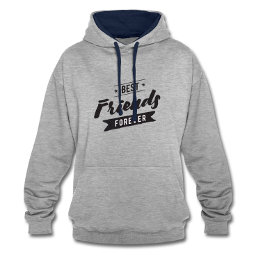 Beste Freunde Geschenke Hoodie - Beste Freunde