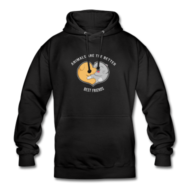 Beste Freunde Geschenke Hoodie - Tiere beste Freunde Tierfreunde besten Freunde