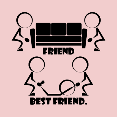 Motiv Beste Freunde