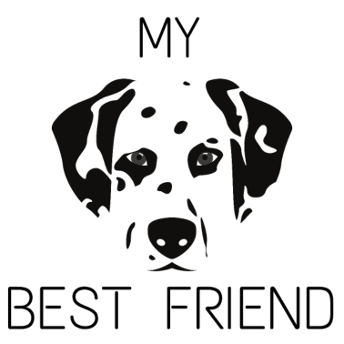 Motiv Mein bester Freund. Mein bester Freund dalmatinisches Geschenk