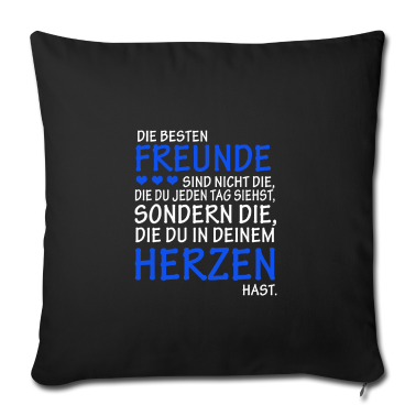 Beste Freunde Geschenke Kissenbezug - Beste Freunde Freundin Freund Geschenk