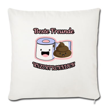 Beste Freunde Geschenke Kissenbezug - Beste Freunde-unzertrennlich