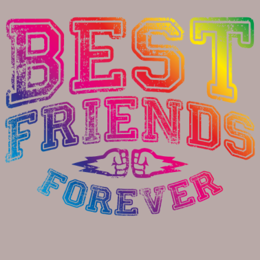 Motiv beste freunde bunt