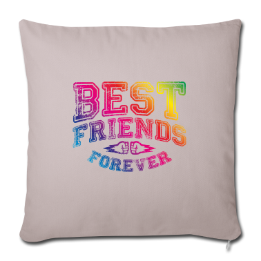 Beste Freunde Geschenke Kissenbezug - beste freunde bunt
