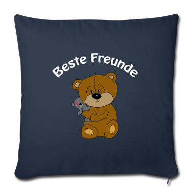 Beste Freunde Geschenke Kissenbezug - Beste Freunde Teddys