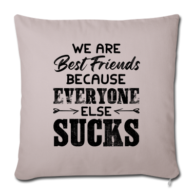 Beste Freunde Geschenke Kissenbezug - wir sind beste freunde