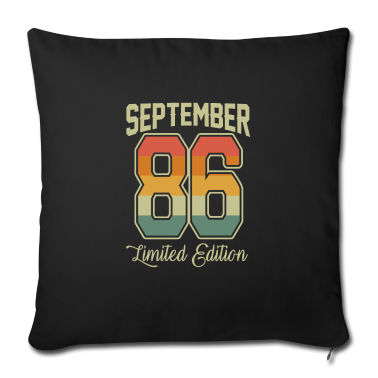 Beste Freunde Geschenke Kissenbezug - Vintage 35. Geburtstags September 1986 Sportler