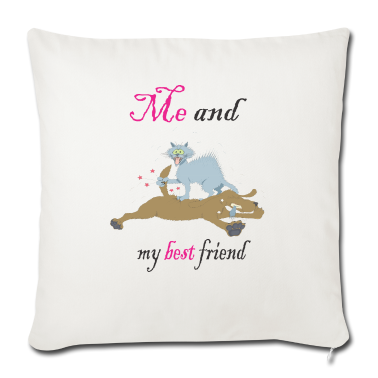 Beste Freunde Geschenke Kissenbezug - Ich und mein bester Freund