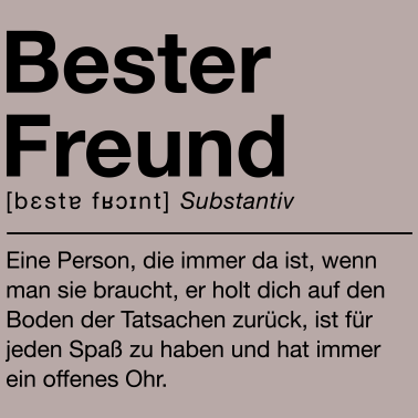 Motiv Bester Freund