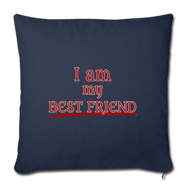 Beste Freunde Geschenke Kissenbezug - Ich bin mein bester Freund