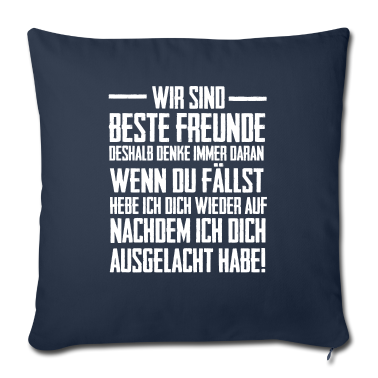 Beste Freunde Geschenke Kissenbezug - Wir sind beste Freunde