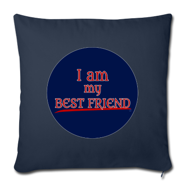 Beste Freunde Geschenke Kissenbezug - Ich bin mein bester Freund