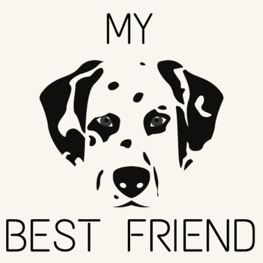 Motiv Mein bester Freund. Mein bester Freund dalmatinisches Geschenk