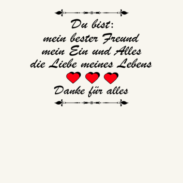 Motiv Du bist mein bester Freund mein Ein und Alles