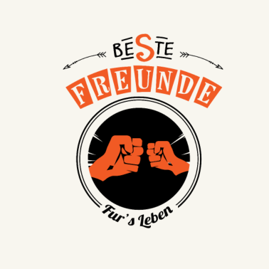 Motiv Beste Freunde Shirt • Beste Freunde fürs Leben