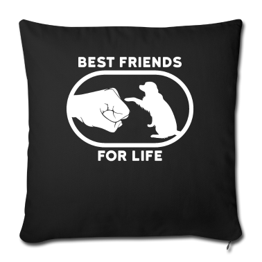 Beste Freunde Geschenke Kissenbezug - Hunde Beste Freunde
