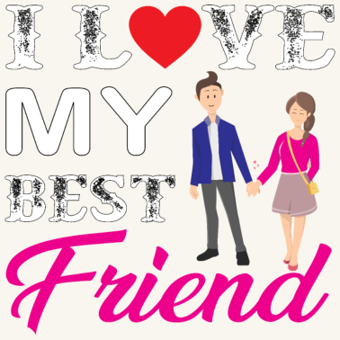 Motiv Beste Freunde, Freundschaft, Freundin, Freund