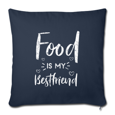 Beste Freunde Geschenke Kissenbezug - Essen ist mein bester freund