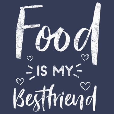 Motiv Essen ist mein bester freund