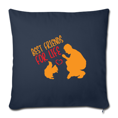Beste Freunde Geschenke Kissenbezug - Eichhörnchen beste Freunde