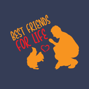 Motiv Eichhörnchen beste Freunde