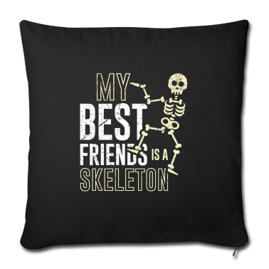 Beste Freunde Geschenke Kissenbezug - Mein Bester Freund Ist Ein Skelett