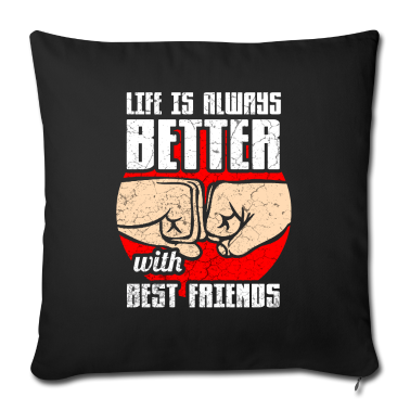 Beste Freunde Geschenke Kissenbezug - Beste Freunde Freundinnen
