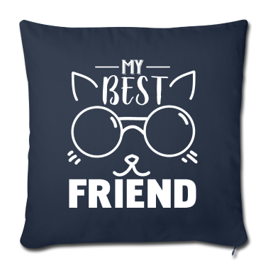 Beste Freunde Geschenke Kissenbezug - Mein Bester Freund ist eine Katze