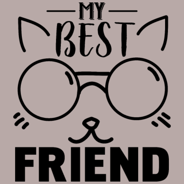 Motiv Mein bester Freund ist eine Katze