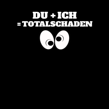 Motiv du und ich Totalschaden. Beste Freunde.